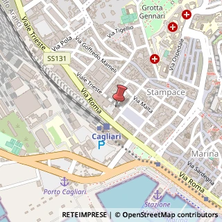Mappa Viale Trieste, 6, 09123 Cagliari, Cagliari (Sardegna)
