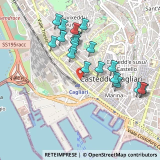 Mappa Via Maddalena, 09123 Cagliari CA, Italia (0.5545)