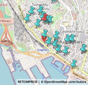 Mappa Viale Trieste, 09124 Cagliari CA, Italia (0.552)