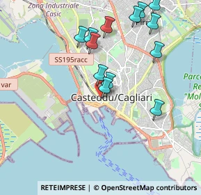 Mappa Viale Trieste, 09124 Cagliari CA, Italia (2.21846)