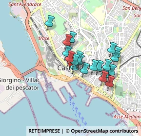 Mappa Viale Trieste, 09124 Cagliari CA, Italia (0.7565)