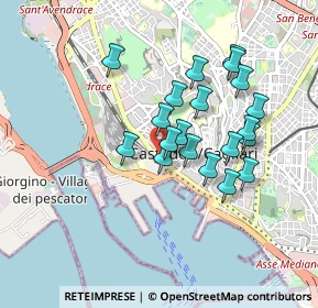 Mappa Via Maddalena, 09123 Cagliari CA, Italia (0.8315)