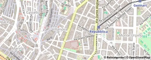 Mappa Cagliari