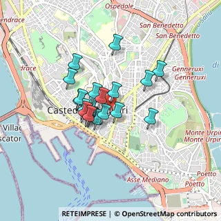 Mappa Piazza Giuseppe Garibaldi, 09125 Cagliari CA, Italia (0.6715)