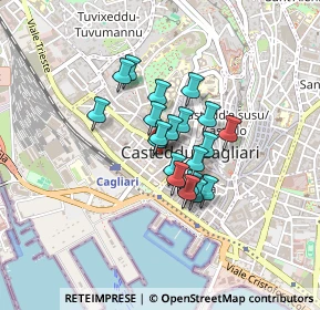 Mappa Via Sassari, 09124 Cagliari CA, Italia (0.2995)