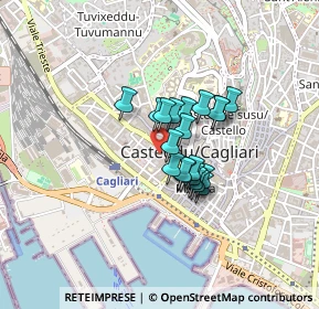 Mappa Via Sassari, 09124 Cagliari CA, Italia (0.288)