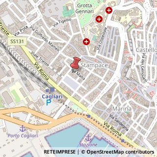 Mappa Piazza del Carmine, 27, 09124 Cagliari, Cagliari (Sardegna)
