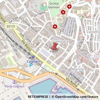 Mappa Via Sassari, 37, 09124 Cagliari, Cagliari (Sardegna)