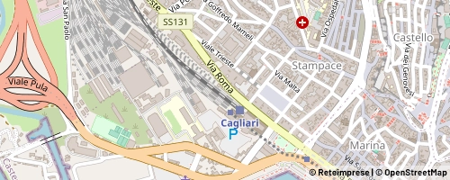 Mappa Cagliari