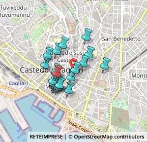 Mappa Piazza Giovanni Marghinotti, 09124 Cagliari CA, Italia (0.3515)