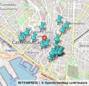 Mappa Piazza Giovanni Marghinotti, 09124 Cagliari CA, Italia (0.4155)