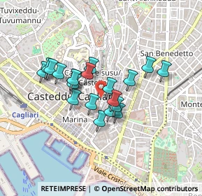 Mappa Piazza Giovanni Marghinotti, 09124 Cagliari CA, Italia (0.363)