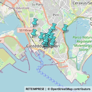 Mappa Via del Fossario, 09124 Cagliari CA, Italia (0.858)