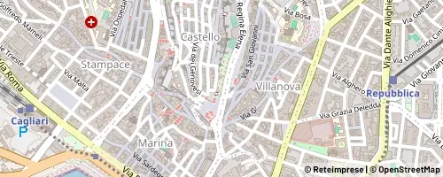 Mappa Cagliari