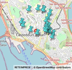 Mappa Piazza Giovanni Marghinotti, 09124 Cagliari CA, Italia (0.8595)