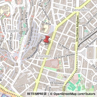 Mappa Via Luigi Einaudi, 12, 09127 Cagliari, Cagliari (Sardegna)