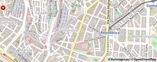 Mappa Cagliari