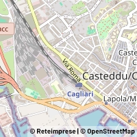 Mapa Cagliari