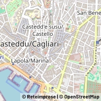 Kaart Cagliari