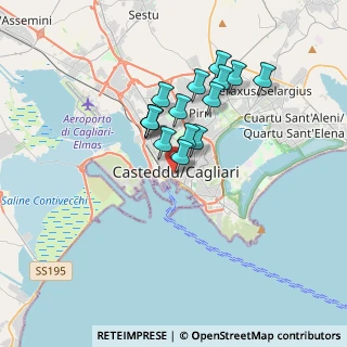 Mappa Vico Carlo Felice, 09124 Cagliari CA, Italia (3.02267)