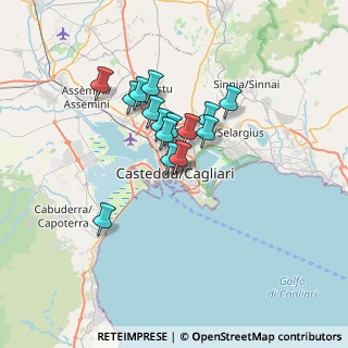 Mappa Vico Carlo Felice, 09124 Cagliari CA, Italia (5.55467)