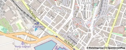 Mappa Cagliari