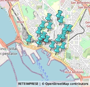 Mappa Largo Carlo Felice, 09124 Cagliari CA, Italia (0.7185)