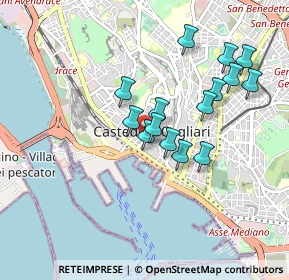Mappa Vico Carlo Felice, 09124 Cagliari CA, Italia (0.85933)