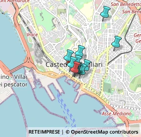 Mappa Vico Carlo Felice, 09124 Cagliari CA, Italia (0.49909)