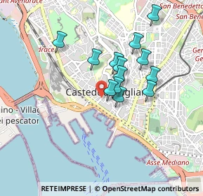 Mappa Vico Carlo Felice, 09124 Cagliari CA, Italia (0.77231)