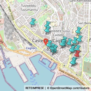 Mappa Vico Carlo Felice, 09124 Cagliari CA, Italia (0.57)