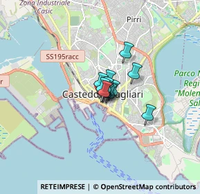 Mappa Largo Carlo Felice, 09124 Cagliari CA, Italia (0.64833)