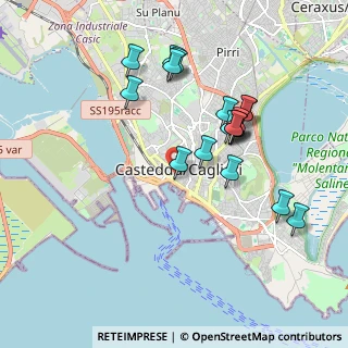 Mappa Vico Carlo Felice, 09124 Cagliari CA, Italia (2.01833)