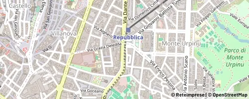 Mappa Cagliari