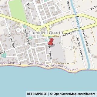 Mappa Via Mar Tirreno, 23, 09045 Quartu Sant'Elena, Cagliari (Sardegna)