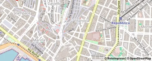 Mappa Cagliari