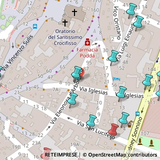 Mappa Via Eleonora D'Arborea, 09125 Cagliari CA, Italia (0.12)