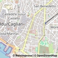 Kaart Cagliari
