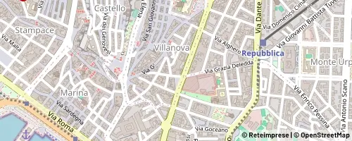 Mappa Cagliari