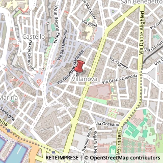 Mappa Via Luigi Einaudi, 60, 09127 Cagliari, Cagliari (Sardegna)