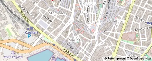 Mappa Cagliari