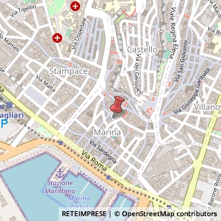 Mappa Via Giovanni Maria Dettori, 3, 09124 Cagliari, Cagliari (Sardegna)