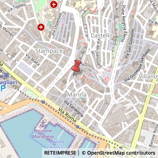 Mappa Via Giovanni Maria Dettori, 23, 09125 Cagliari, Cagliari (Sardegna)