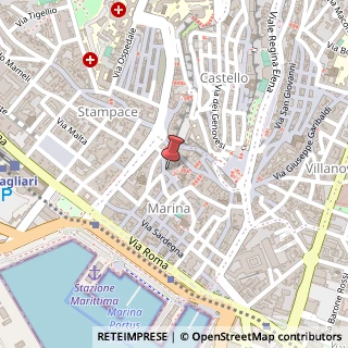 Mappa Via Giovanni Maria Dettori, 19, 09124 Cagliari, Cagliari (Sardegna)