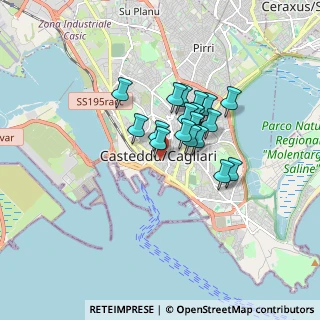 Mappa , 09124 Cagliari CA, Italia (1.25556)