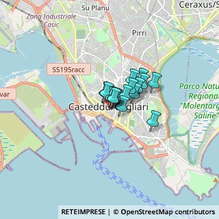 Mappa Vico Barcellona, 09124 Cagliari CA, Italia (0.825)
