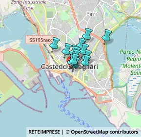 Mappa Via Giovanni Maria Dettori, 09124 Cagliari CA, Italia (0.81929)