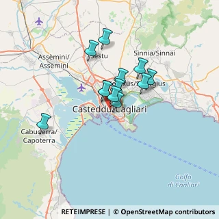 Mappa , 09124 Cagliari CA, Italia (5.21667)