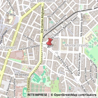 Mappa Via Francesco Carrara,  4, 09125 Cagliari, Cagliari (Sardegna)