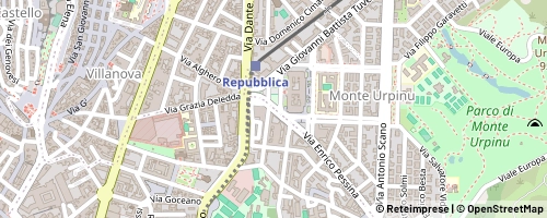 Mappa Cagliari